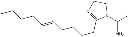 1-(1-Aminoethyl)-2-(5-decenyl)-2-imidazoline 结构式