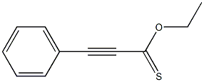 Phenylthiopropiolic acid ethyl ester 结构式