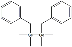 1,2-Dibenzyl-1,1,2,2-tetramethyldigermane 结构式