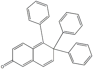 5,6,6-Triphenylnaphthalen-2(6H)-one 结构式