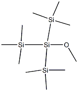 Methoxytris(trimethylsilyl)silane 结构式