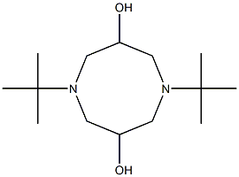 1,5-Di-tert-butyloctahydro-1,5-diazocine-3,7-diol 结构式