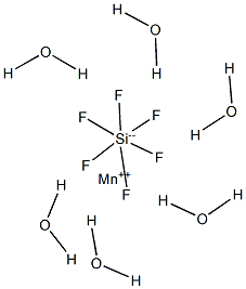 Manganese hexafluorosilicate hexahydrate 结构式