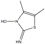 4,5-Dimethyl-2-imino-4-thiazolin-3-ol 结构式