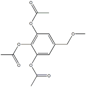 1,2,3-Triacetoxy-5-(methoxymethyl)benzene 结构式