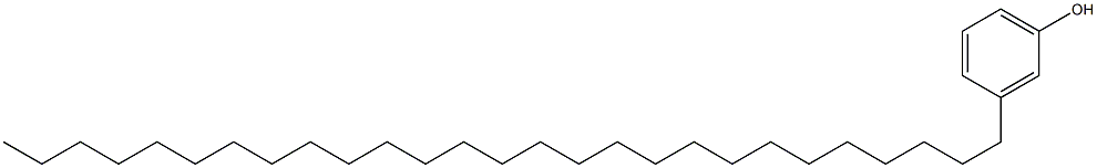 3-Heptacosylphenol 结构式