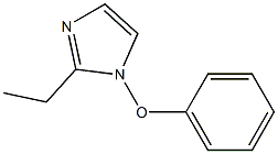 2-Ethyl-1-phenoxy-1H-imidazole 结构式