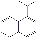 1,2-Dihydro-5-isopropylnaphthalene 结构式