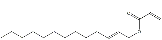 Methacrylic acid (2-tridecenyl) ester 结构式