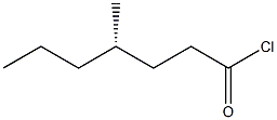 [S,(+)]-4-Methylheptanoyl chloride 结构式