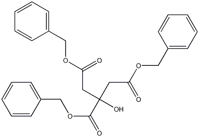 Citric acid tribenzyl ester 结构式