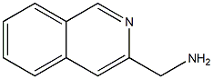 3-(Aminomethyl)isoquinoline 结构式