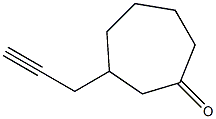 3-(2-Propynyl)cycloheptanone 结构式