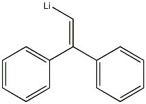 (2,2-Diphenylvinyl) lithium 结构式