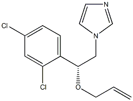 1-[(R)-2-(Allyloxy)-2-(2,4-dichlorophenyl)ethyl]-1H-imidazole 结构式