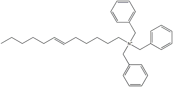 (6-Dodecenyl)tribenzylaminium 结构式