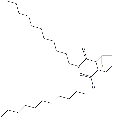 7-Oxabicyclo[3.1.1]heptane-2,3-dicarboxylic acid diundecyl ester 结构式