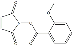 2-Methoxybenzoic acid succinimidyl ester 结构式