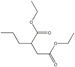 Pentane-1,2-dicarboxylic acid diethyl ester 结构式