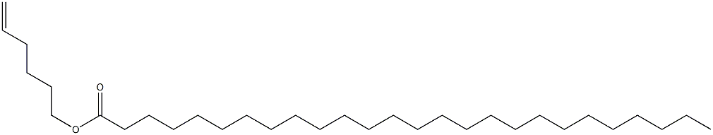 Cerotic acid 5-hexenyl ester 结构式