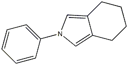 2-Phenyl-4,5,6,7-tetrahydro-2H-isoindole 结构式