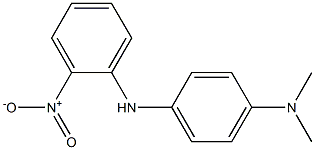 2-Nitro-N-(4-dimethylaminophenyl)aniline 结构式