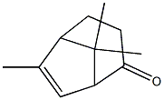 6,8,8-Trimethylbicyclo[3.2.1]oct-6-en-2-one 结构式