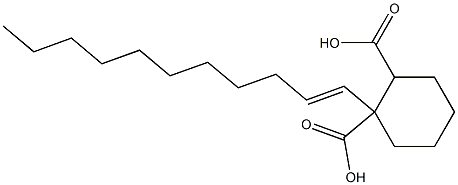 Cyclohexane-1,2-dicarboxylic acid hydrogen 1-(1-undecenyl) ester 结构式