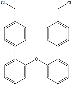 [p-(Chloromethyl)phenyl]phenyl ether 结构式