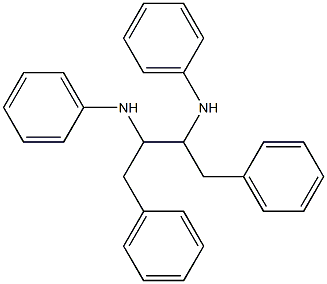 1,4-Diphenyl-2,3-bisanilinobutane 结构式