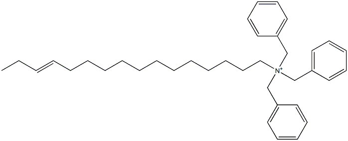 (13-Hexadecenyl)tribenzylaminium 结构式