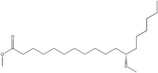 [S,(-)]-12-Methoxystearic acid methyl ester 结构式