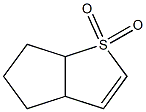 3a,5,6,6a-Tetrahydro-4H-cyclopenta[b]thiophene 1,1-dioxide 结构式