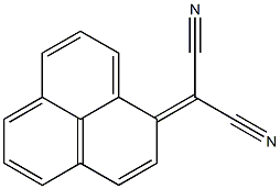 1-(Dicyanomethylene)-1H-phenalene 结构式