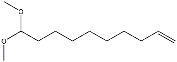 9-Decenal dimethyl acetal 结构式