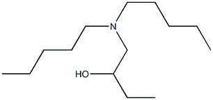 1-Dipentylamino-2-butanol 结构式
