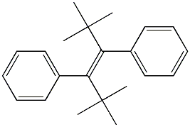 (3E)-2,2,5,5-Tetramethyl-3,4-diphenyl-3-hexene 结构式