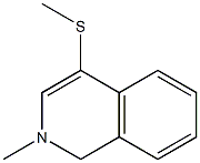 2-Methyl-4-methylthio-1,2-dihydroisoquinoline 结构式