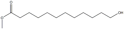 Methyl 12-hydroxydodecanoate 结构式