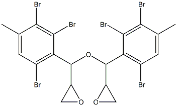 2,3,6-Tribromo-4-methylphenylglycidyl ether 结构式