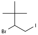 2-Bromo-1-iodo-3,3-dimethylbutane 结构式