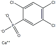 2,4,5-Trichlorophenylphosphonic acid calcium salt 结构式
