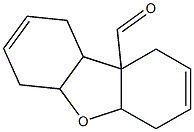 1,4,4a,5a,6,9,9a,9b-Octahydrodibenzofuran-9a-carbaldehyde 结构式