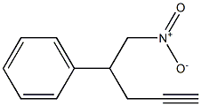 5-Nitro-4-phenyl-1-pentyne 结构式