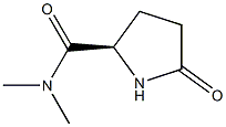 (2R)-N,N-Dimethyl-5-oxo-2-pyrrolidinecarboxamide 结构式