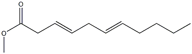 3,6-Undecadienoic acid methyl ester 结构式