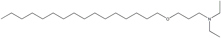 N,N-Diethyl-3-(hexadecyloxy)propylamine 结构式