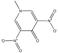 1-Methyl-3,5-dinitropyridin-4(1H)-one 结构式