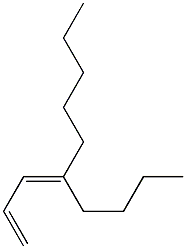 4-Butyl-1,3-nonadiene 结构式