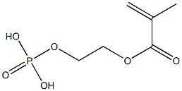 Methacryloyloxyethyl phosphate 结构式